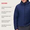 image:imageMARMOT Mens Echo Featherless Hoody  Hooded Lightweight DownAlternative JacketArctic Navy
