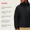 image:imageMARMOT Mens Echo Featherless Hoody  Hooded Lightweight DownAlternative JacketBlack  Latest Collection