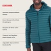 image:imageMARMOT Mens Echo Featherless Hoody  Hooded Lightweight DownAlternative JacketDark Jungle  Latest Collection