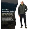 image:imageMARMOT Mens Echo Featherless Hoody  Hooded Lightweight DownAlternative JacketRosin Green