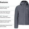 image:imageMARMOT Mens Echo Featherless Hoody  Hooded Lightweight DownAlternative JacketSteel Onyx