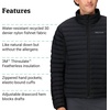 image:imageMARMOT Mens Echo Featherless Jacket  Lightweight Down Alternative Puffer CoatBlack  Latest Collection