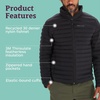 image:imageMARMOT Mens Echo Featherless Jacket  Lightweight Down Alternative Puffer CoatBlack