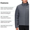 image:imageMARMOT Mens Echo Featherless Jacket  Lightweight Down Alternative Puffer CoatSteel Onyx  Latest Collection