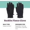 image:imageMARMOT Unisex Rocklin Fleece ColdWeather Glove  Cozy Warm Comfort with Touchscreen Compatible Fingertips