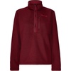 image:imageMARMOT Womens Drop Line 12 Zip Pullover Jacket  Lightweight Breathable 100Weight Sweater FleeceAcai Berry Heather