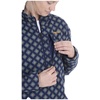 image:imageMARMOT Womens Drop Line 12 Zip Pullover Jacket  Lightweight Breathable 100Weight Sweater FleeceArctic Navy Flurry
