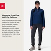 image:imageMARMOT Womens Drop Line 12 Zip Pullover Jacket  Lightweight Breathable 100Weight Sweater FleeceArctic Navy Heather
