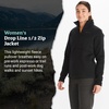image:imageMARMOT Womens Drop Line 12 Zip Pullover Jacket  Lightweight Breathable 100Weight Sweater FleeceBlack