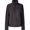 image:imageMARMOT Womens Drop Line 12 Zip Pullover Jacket  Lightweight Breathable 100Weight Sweater FleeceBlack Heather