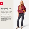 image:imageMARMOT Womens Drop Line 12 Zip Pullover Jacket  Lightweight Breathable 100Weight Sweater FleeceDried Rose Heather