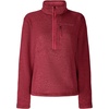 image:imageMARMOT Womens Drop Line 12 Zip Pullover Jacket  Lightweight Breathable 100Weight Sweater FleeceDried Rose Heather