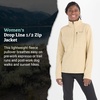 image:imageMARMOT Womens Drop Line 12 Zip Pullover Jacket  Lightweight Breathable 100Weight Sweater FleeceLight Oak