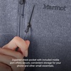 image:imageMARMOT Womens Drop Line 12 Zip Pullover Jacket  Lightweight Breathable 100Weight Sweater FleeceSteel Onyx