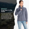 image:imageMARMOT Womens Drop Line 12 Zip Pullover Jacket  Lightweight Breathable 100Weight Sweater FleeceSteel Onyx