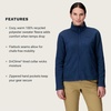 image:imageMARMOT Womens Drop Line Full Zip Sweater Knit JacketArctic Navy Heather