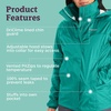 image:imageMARMOT Womens PreCip Lightweight Waterproof Rain JacketGreen Garnet