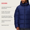 image:imageMARMOT mens Guides Down Hoody  Down Filled Water Resistant Puffer Jacket With HoodArctic Navy