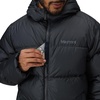image:imageMARMOT mens Guides Down Hoody  Down Filled Water Resistant Puffer Jacket With HoodDark Steel