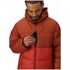 image:imageMARMOT mens Guides Down Hoody  Down Filled Water Resistant Puffer Jacket With HoodPecanSumac