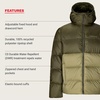 image:imageMARMOT mens Guides Down Hoody  Down Filled Water Resistant Puffer Jacket With HoodRosin GreenOlive Grove