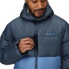 image:imageMARMOT mens Guides Down Hoody  Down Filled Water Resistant Puffer Jacket With HoodThunderheadRain Cloud