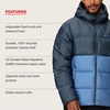 image:imageMARMOT mens Guides Down Hoody  Down Filled Water Resistant Puffer Jacket With HoodThunderheadRain Cloud