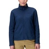 image:imageMARMOT Womens Drop Line Full Zip Sweater Knit JacketArctic Navy Heather