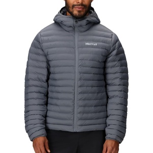 image:imageMARMOT Mens Echo Featherless Hoody  Hooded Lightweight DownAlternative JacketSteel Onyx