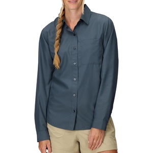 image:imageMARMOT Womens AirExchange UPF 40 Long Sleeve Shirt  Breathable Moisture WickinThunderhead