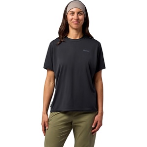 image:imageMARMOT Womens AirExchange UPF 50 Breathable Moisture Wicking Short Sleeve CrewBlack