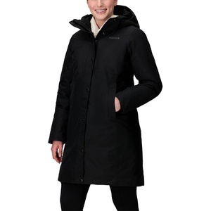 image:imageMARMOT Womens Chelsea 700 Down Fill Coat with HoodBlack  Latest Collection