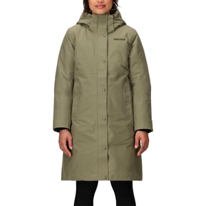 image:imageMARMOT Womens Chelsea 700 Down Fill Coat with HoodOlive Grove  Latest Collection