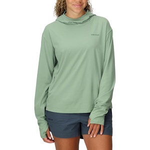 image:imageMARMOT Womens Womens Airexchange Upf 50 HoodyAgate Green