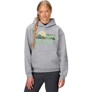 image:imageMARMOT Womens Womens Coastal Logo HoodyGrey Heather