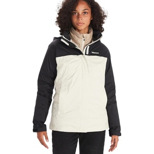 image:imageWomens Precip Eco Waterproof Rain JacketPapyrusBlack